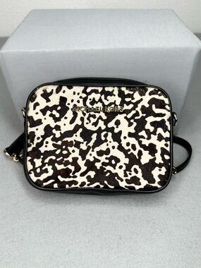 Michael Kors calf hair crossbody bag